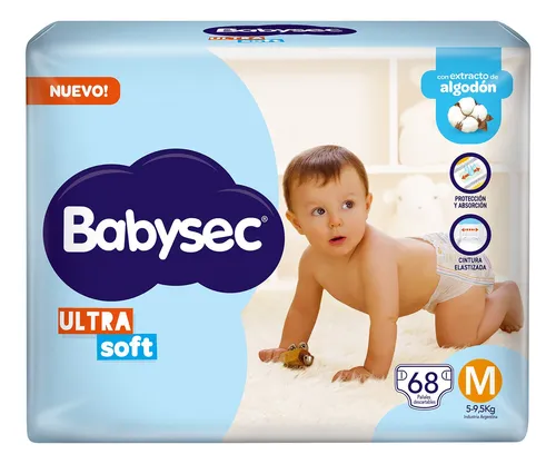 BABY SEC ULTRA SOFT – Pañalera Belyan